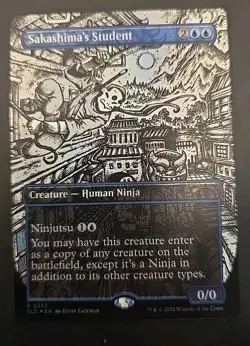 Sakashima's Student (2355) Secret Lair Drop MTG Foil Near Mint - Image 1