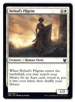 Heliod's Pilgrim NM/M* Theros Beyond Death ENGLISH 020/254 mtg -UnltdCards - Image 1