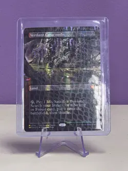 MTG - Tarkir: Dragonstorm - Verdant Catacombs (Dragonscale Foil) - SPG 0118 - NM - Image 3