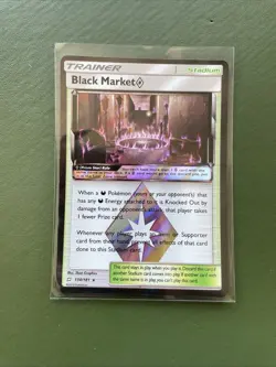 Black Market Team Up 138 Prism Pokemon Card - Image 1