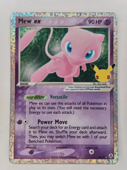 Pokemon Mew EX TCG 88/82 Celebrations 25th Anniversary Card NM - Image 1