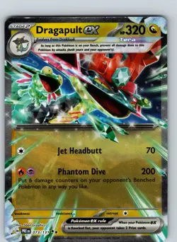 Dragapult ex 73/131 2025 SV Prismatic Evolutions Holo Double Rare - Image 1