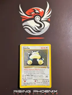 Rising Phoenix Pokemon - Snorlax 11/64 Jungle Holo Rara Ink Poor Ita #2352 - Image 1