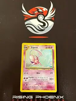 Rising Phoenix Pokemon - Espeon 1/75 Neo Discovery Holo Poor Eng #2511 - Image 1