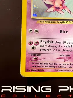 Rising Phoenix Pokemon - Espeon 1/75 Neo Discovery Holo Poor Eng #2511 - Image 4