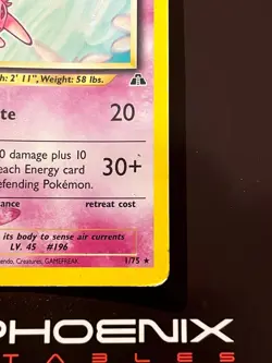 Rising Phoenix Pokemon - Espeon 1/75 Neo Discovery Holo Poor Eng #2511 - Image 5