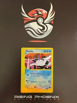 Rising Phoenix Pokemon - Mantine 77/144 Skyridge Reverse Holo Ita MP #0773 - Image 1