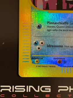 Rising Phoenix Pokemon - Mantine 77/144 Skyridge Reverse Holo Ita MP #0773 - Image 4