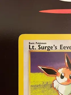 Rising Phoenix Pokemon - Lt. Surge's Eevee 51/132 Gym Challenge Eng Good #0739 - Image 2