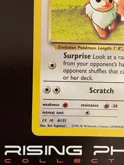 Rising Phoenix Pokemon - Lt. Surge's Eevee 51/132 Gym Challenge Eng Good #0739 - Image 4