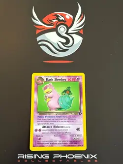 Rising Phoenix Pokemon - Dark Slowbro 29/82 Team Rocket Excellent Rara Ita #2428 - Image 1