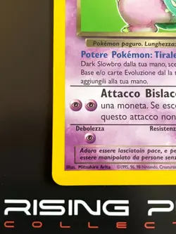 Rising Phoenix Pokemon - Dark Slowbro 29/82 Team Rocket Excellent Rara Ita #2428 - Image 4