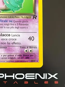 Rising Phoenix Pokemon - Dark Slowbro 29/82 Team Rocket Excellent Rara Ita #2428 - Image 5