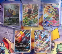 Pokemon Illustration Rare 5 card lot Near Mint - Lot #1 - Image 1