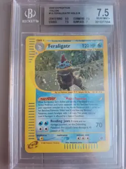 Feraligatr Expedition Holo -12/165 -ENG-BGS 7.5 (no Shining / crystal) -Pokemon - Image 1