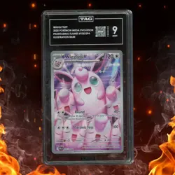 Pokemon Phantasmal Flames WIGGLYTUFF 105/094 Illustration Rare TAG 9 - Image 1