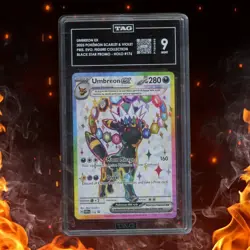 Pokemon Prismatic Evolution UMBREON EX Black Star Promo TAG 9 #176 - Image 1