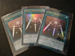 3x Swords of Revealing Light YGLD-ENB17 Ultra Rare 1st Edition NM Yugioh Playset - Image 1