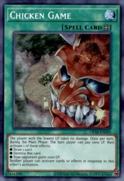 Chicken Game Super Rare OTS Tournament Pack 26 OP26-EN010 NM - Image 1