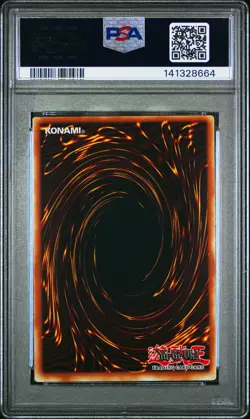2007 YU-GI-OH! PREM PACK SECRET RARE #EN015 RED-EYES BLACK METAL DRAGON PSA 9 - Image 2