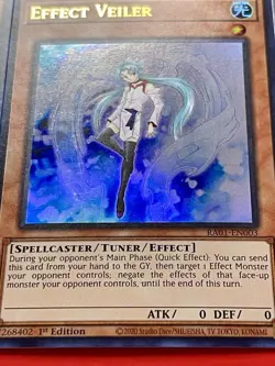 3x Effect Veiler | RA01-EN003 | Ultra Rare | LP | 1st Edition | YuGiOh! - Image 5