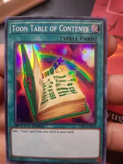 Yugioh!- Toon Table Of Contents- Super Rare- Stp1-en012- (LP) - Image 3