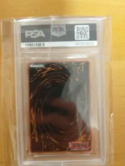 Yugioh Tri-Horned Dragon Secret Rare Unl Ed LOB-000 Reprint PSA 10 Gem mint - Image 3