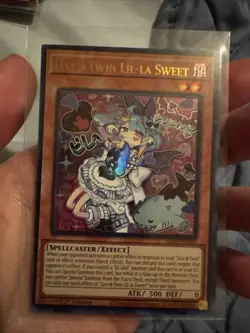 Live Twin Lil-la Sweet Ultra Rare ALIN-EN028 NM 1st Edition Yu-Gi-Oh! - Image 1