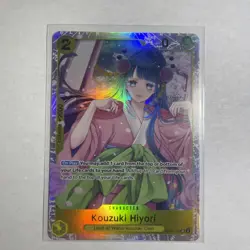 One Piece Kouzuki Hiyori OP06-106 SR NM English The Best PRB-01 - Image 1