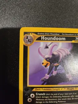 Pokemon TCG English Card Neo Discovery 1st edition Houndoom 23/75 Non-Holo Rare - Image 5