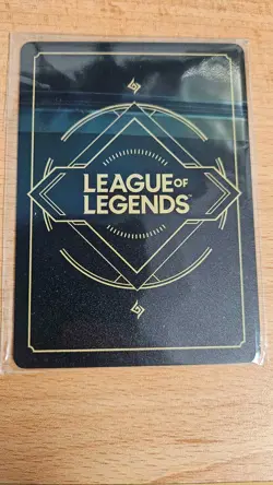 Lee Sin - Blind Monk Metal Prize Wall Card SEALED, Riftbound League of Legends - Image 3