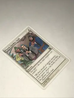Magic the Gathering Peach Garden Oath Card - Image 3