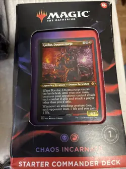 Commander Starter Deck: Chaos Incarnate - Magic: the Gathering - Brand New - Image 1