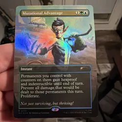 Mutational Advantage Secret Lair Drop Foil Fallout MTG NM-MINT - Image 1