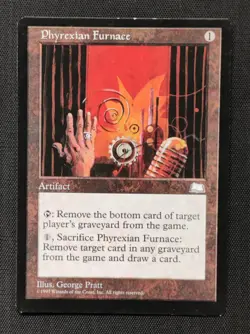 MTG Phyrexian Furnace Weatherlight Magic The Gathering NM Unplayed See Pics - Image 1