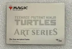 The Ooze Art Card MTG Art Series: Teenage Mutant Ninja Turtles 18/54 - Image 2