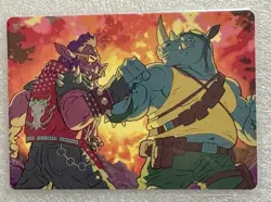 Bebop & Rocksteady - MTG Art Series: Teenage Mutant Ninja Turtles 29/54 - Image 1