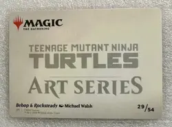 Bebop & Rocksteady - MTG Art Series: Teenage Mutant Ninja Turtles 29/54 - Image 2