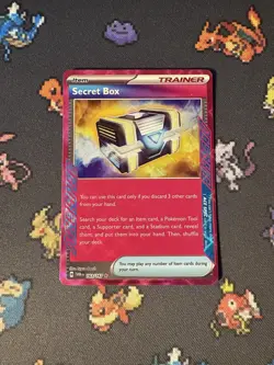 Pokemon Cards Secret Box 163/167 Holo Rare Ace Spec Twilight Masquerade - (NM) - Image 1