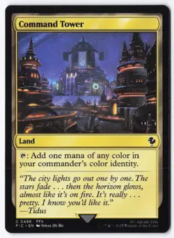 Command Tower (0486) C Commander: FINAL FANTASY 486 NM - Image 1