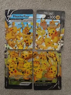 Pokemon TCG Lot of 18 Pikachu Cards Various Sets and Holos (See Description) - Image 1