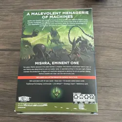 Magic: The Gathering The Brothers War Commander Deck Mishra Eminent One Banner - Image 2