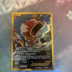 Pokemon Gyarados-EX TCG Breakpoint Holo Card 123/122 Secret Rare - Image 1