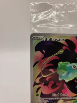 Bulbasaur 133/132 Illustration Rare Pokemon Mega Evolution STAMPED SEALED - Image 5