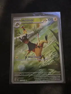 Pokemon TCG Heliolisk Twilight Masquerade Illustration Card #177/167 - Image 1