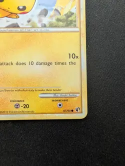 M/NM Pokemon Pikachu Regular Card 61/90 Undaunted - Image 5