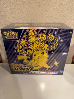 Pokemon TCG Scarlet & Violet SURGING SPARKS Elite Trainer Box FACTORY SEALED ETB - Image 1