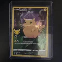 Pokemon Card Pikachu 005/025 Celebrations Holo Full Art Rare Near Mint - Image 1