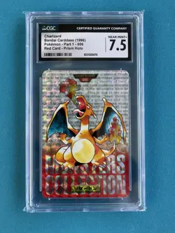 Japanese 1996 Charizard Prism Bandai Carddass Pokemon Pocket Monsters CGC 7.5 - Image 1