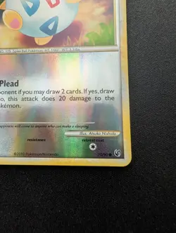 M/NM Pokemon Togepi Reverse Holo Card 70/90 Undaunted - Image 5